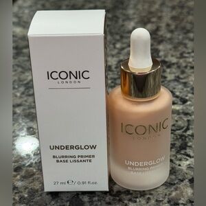 ICONIC London Underglow Blurring Primer - White Box & Nude Bottle with Gold Cap